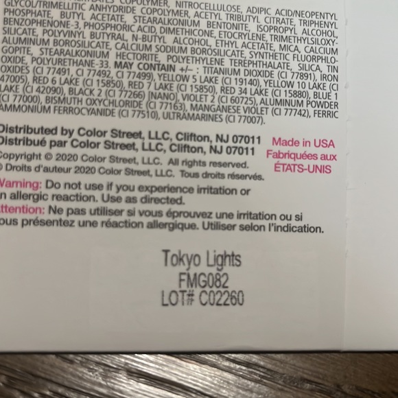 Color Street Tokyo Lights - Picture 4 of 4